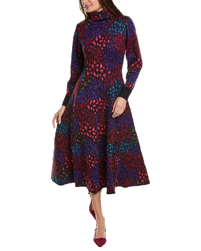 FARM Rio Wool-Blend Sweaterdress