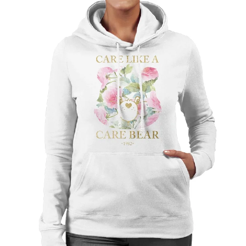 Care Bears Care Like A Care Bear Women's Hooded Sweatshirt