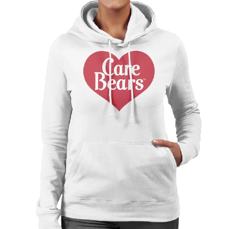 Care Bears Love Heart Logo Women's Hooded Sweatshirt