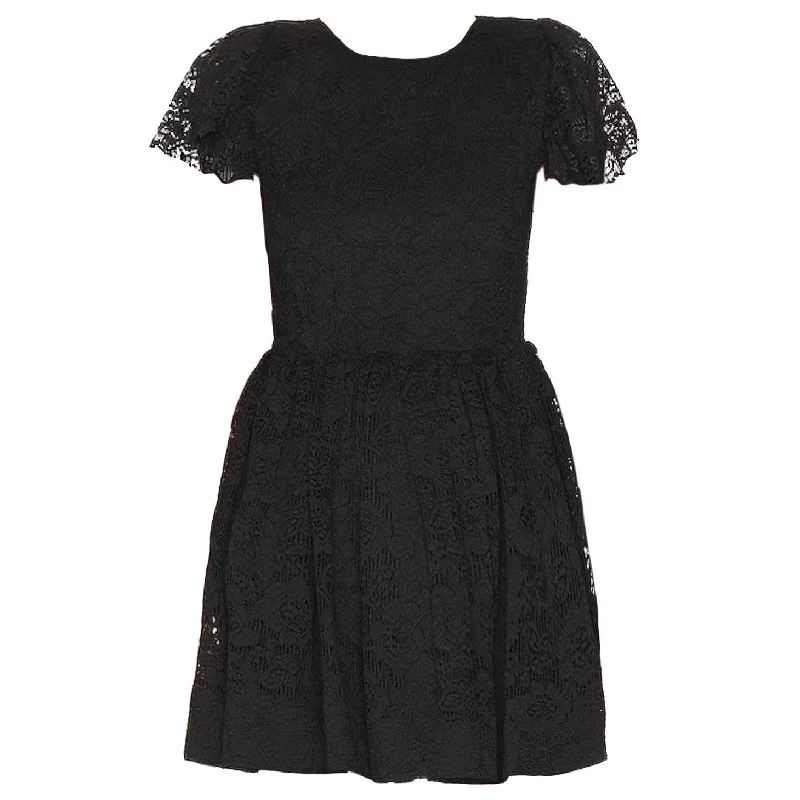 Caroline Constas Marguerite Dress Black