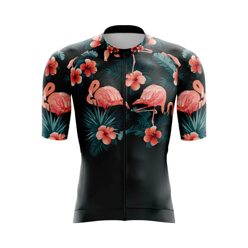 Floral Neck Flamingo Aero jerseys