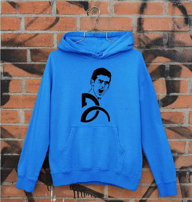 Novak Djokovic Unisex Hoodie for Men/Women