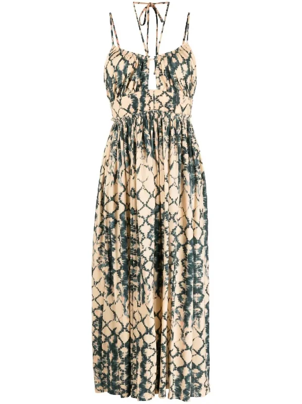 Women's Freya Midi Dress In Fossil