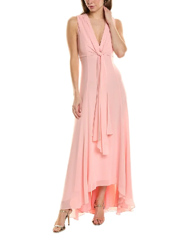 Badgley Mischka Tie Top Gown