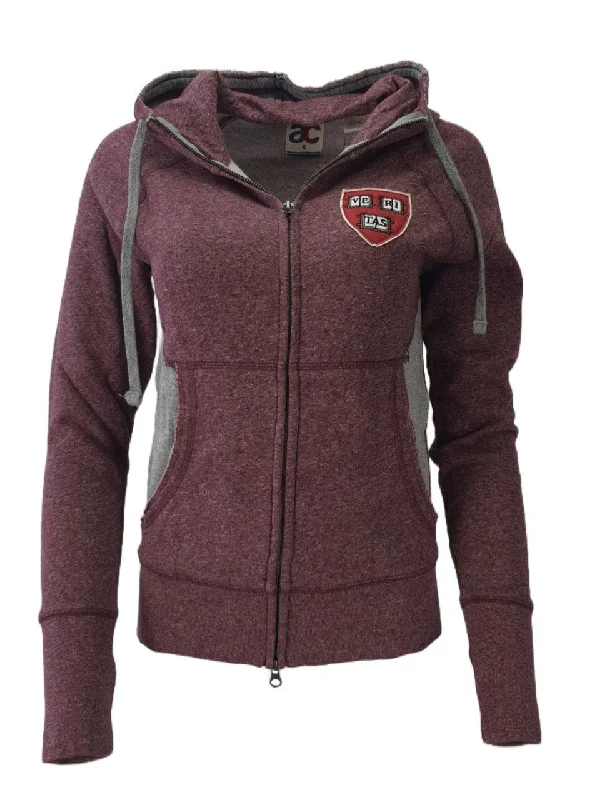 AMERICAN COLLEGIATE Women's Red Harvard Hoodie #W016HA1A NWT