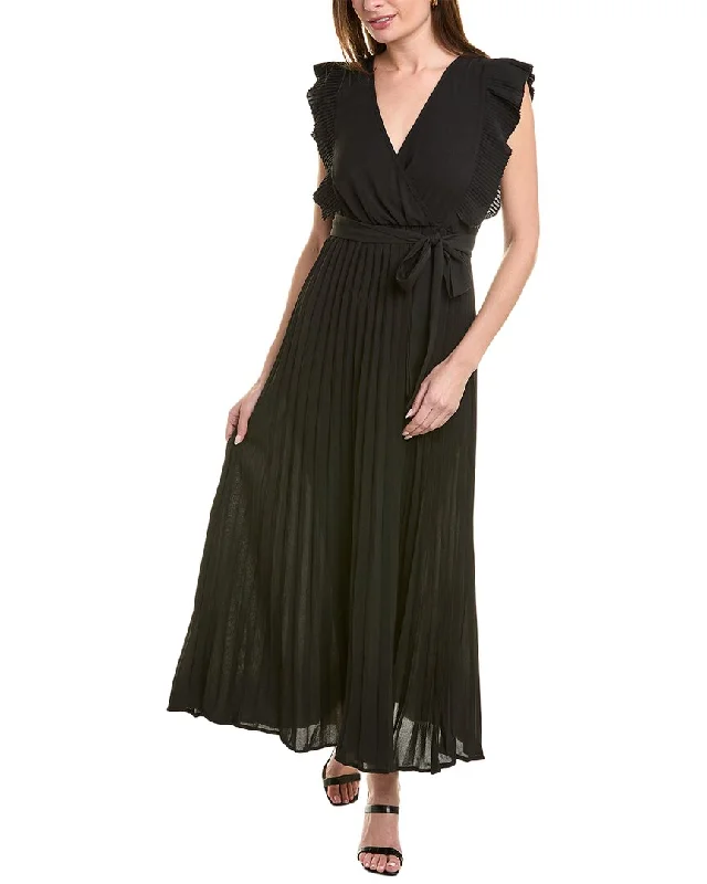 Maison Maar Pleated Day Dress