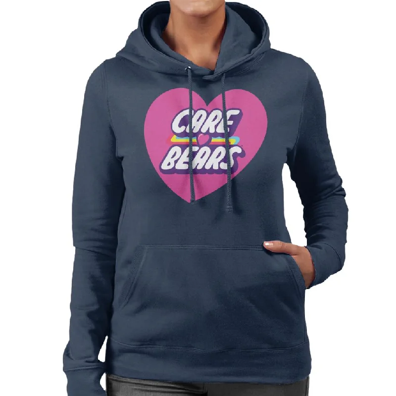 Care Bears Unlock The Magic Pink Heart Women's Hooded Sweatshirt