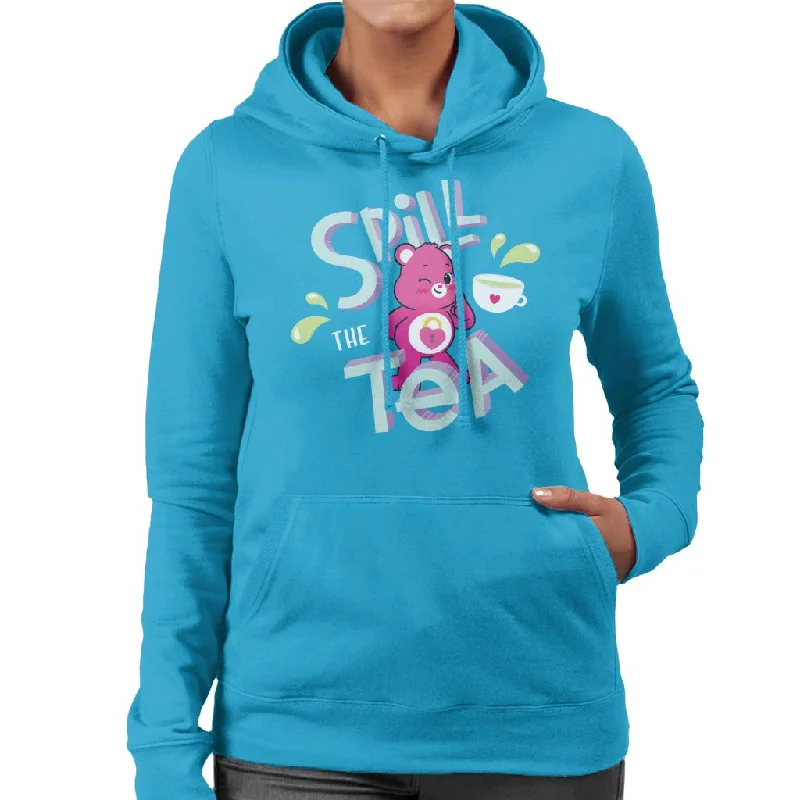 Care Bears Unlock The Magic Spill The Tea Women's Hooded Sweatshirt