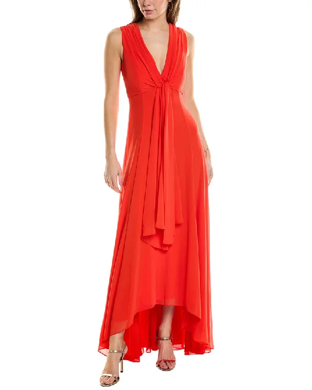 Badgley Mischka Tie Top Gown