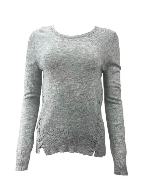 LOST IN LUNAR Women's Grey Saskia Knit Sweater Size US 4 NWT