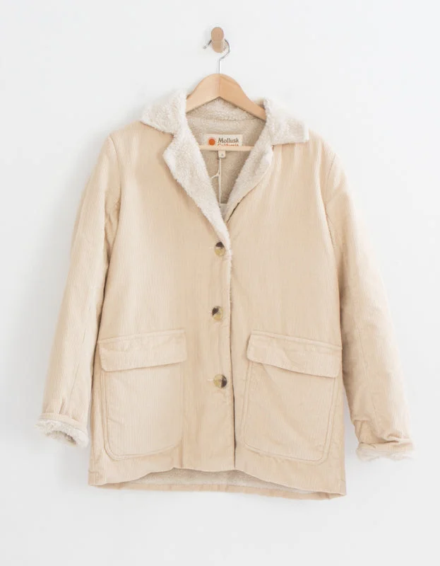 Seagrove Jacket in Sand Cord