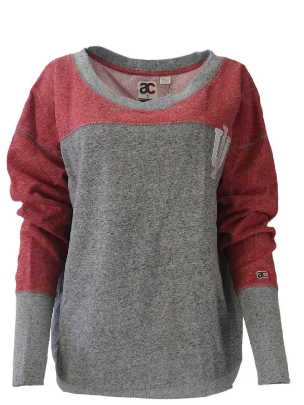 AMERICAN COLLEGIATE Women's Grey Indiana Sweatshirt #W011IN2A NWT