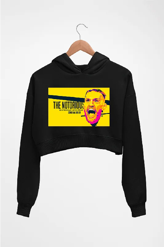 Conor McGregor UFC MMA Crop HOODIE FOR WOMEN