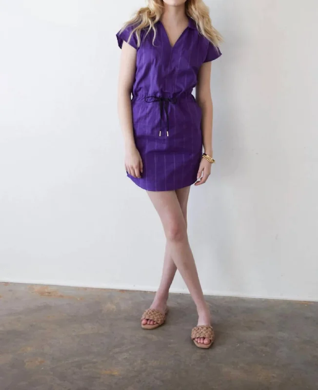 Kennedy Dress In Purple