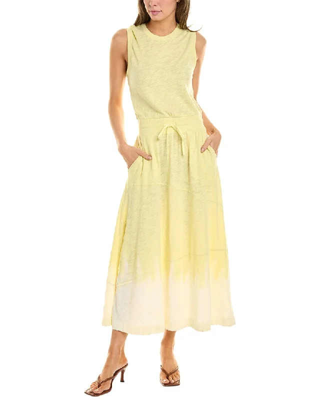 ATM Anthony Thomas Melillo Slub Jersey Maxi Dress