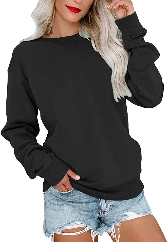 Bingerlily Women's Black Sweatshirt