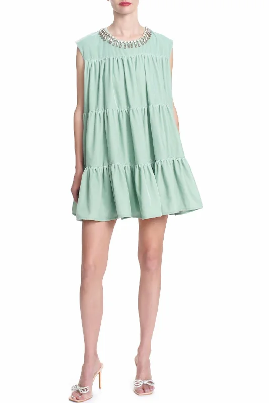 Frannie Dress In Jade