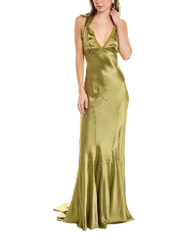 issue New York Twist Back Gown