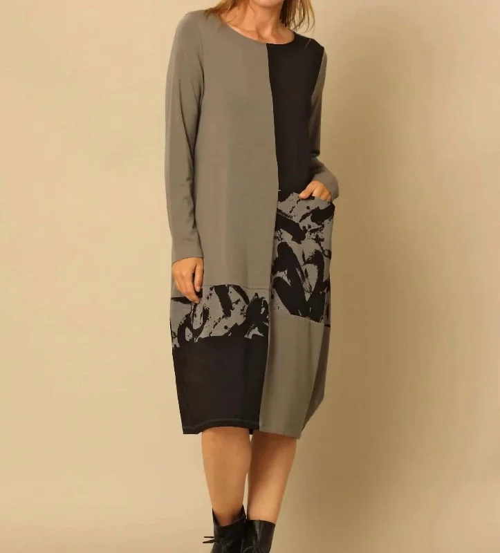 Samara Dress In Slate