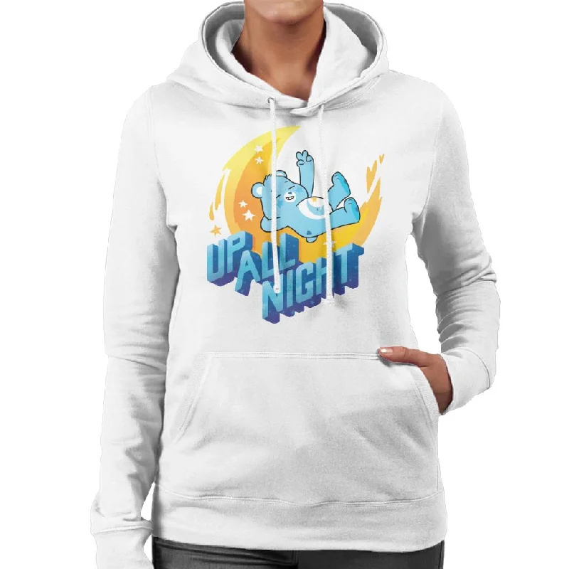 Care Bears Unlock The Magic Up All Night Women's Hooded Sweatshirt