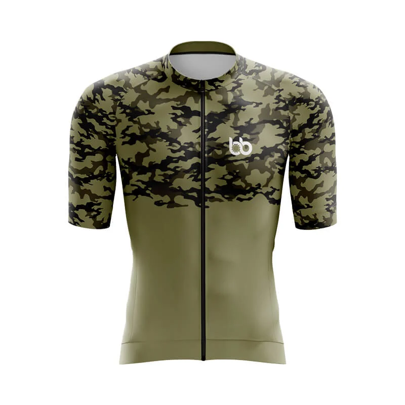 Camouflage Neck Aero Jerseys (V1) (Green)