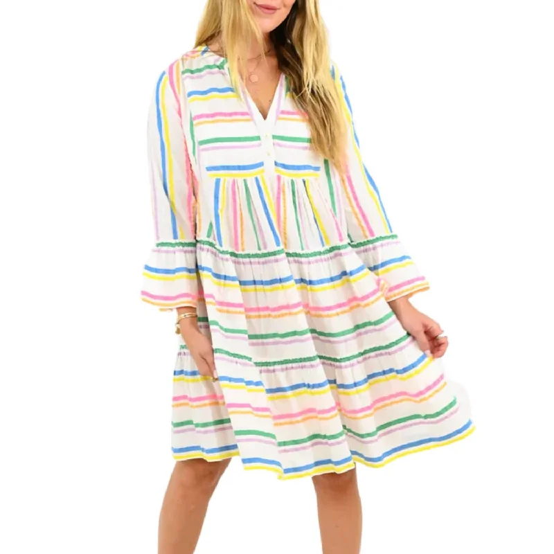 Charlie Shirt Dress In Multi