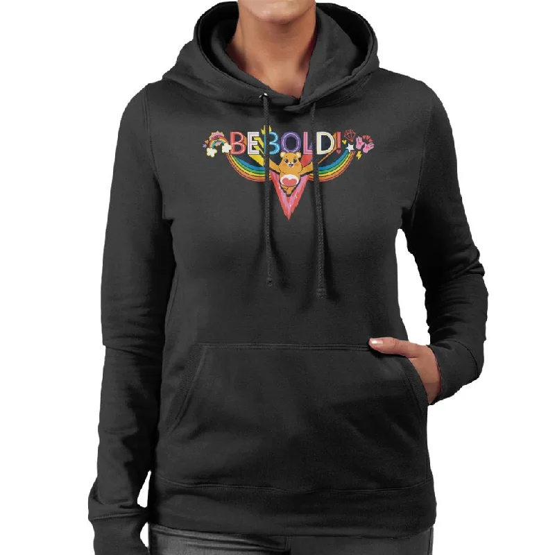 Care Bears Unlock The Magic Be Bold Women's Hooded Sweatshirt