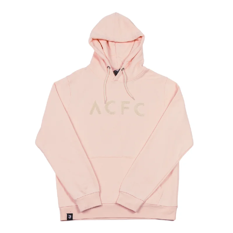 Angel City FC Unisex ACFC Terry Wordmark Sol Rosa Hoodie