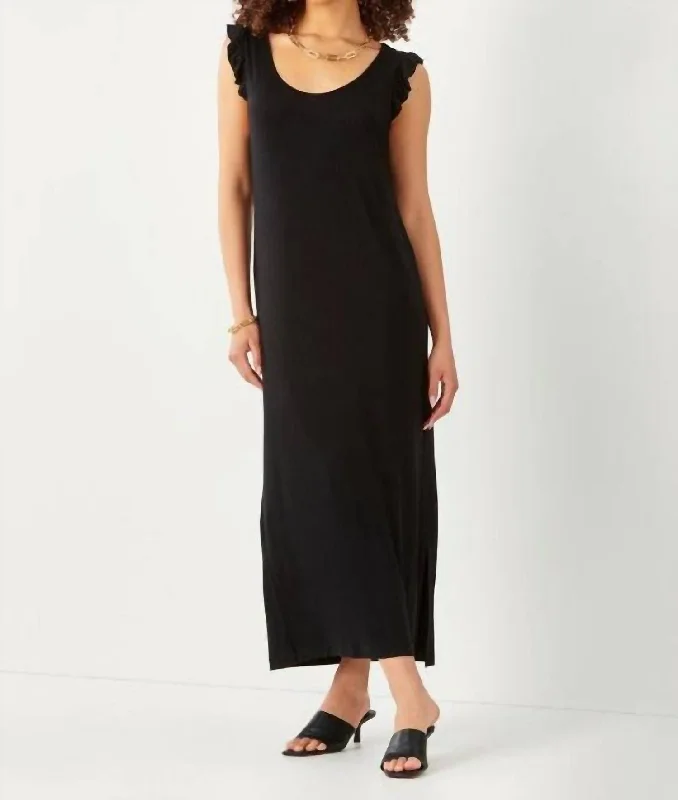 Bethany Maxi Dress In Black