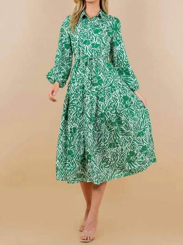 Make It Yours Maxi Dress In Verde