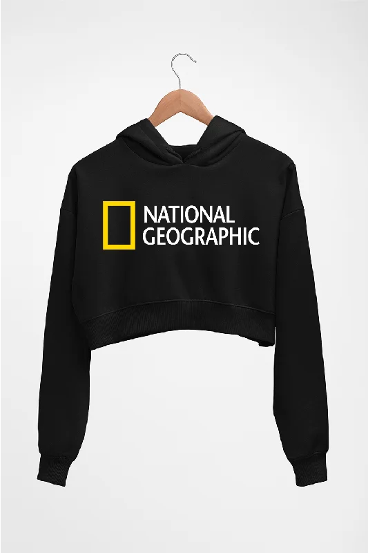 National Geographic Crop HOODIE FOR WOMEN