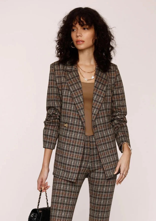 glend plaid blazer