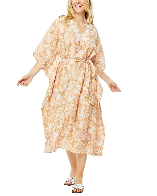 Roller Rabbit Amanda Nella Silk-Blend Caftan