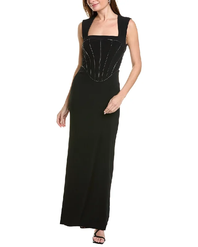 Et Ochs Sienna Flash Piping Gown