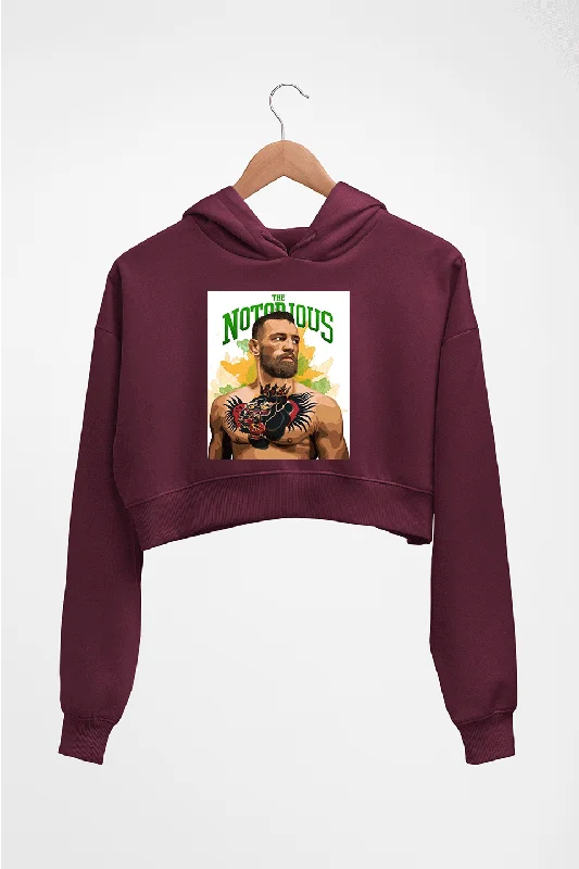 Conor McGregor UFC MMA Crop HOODIE FOR WOMEN