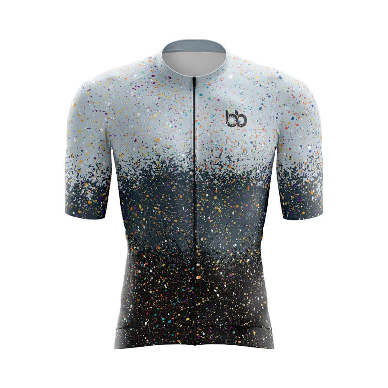 Paint Splatter Aero jerseys (Gray-Navy-Black)