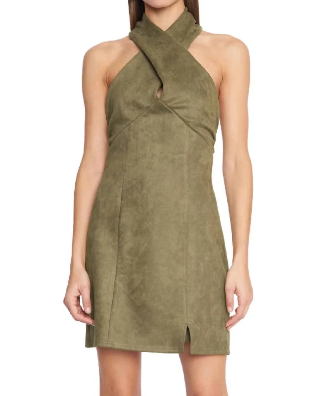 Jovi Dress In Olive